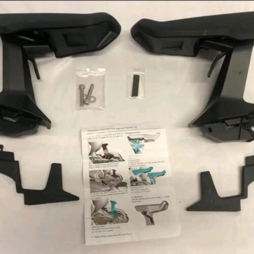 Adjustable rear passenger armrest kit for CanAm Spyder RT