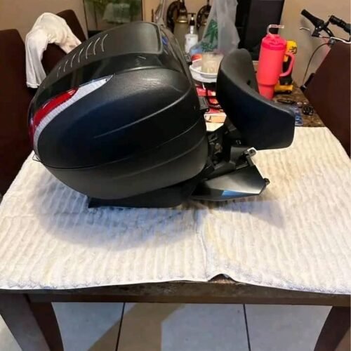 CanAm Spyder Backrest With Givi Storage