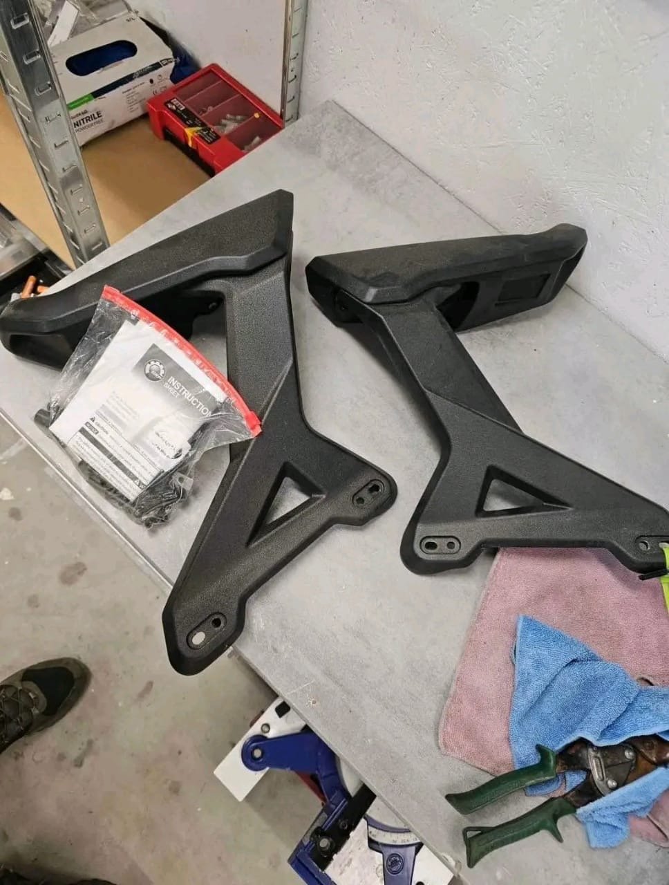 CanAm Spyder Passenger Armrest