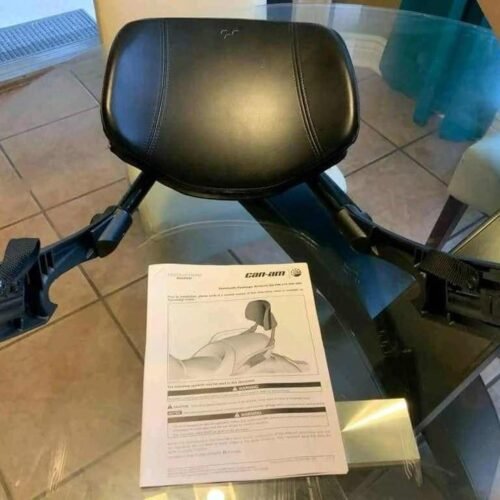 CanAm Spyder Passenger Backrest