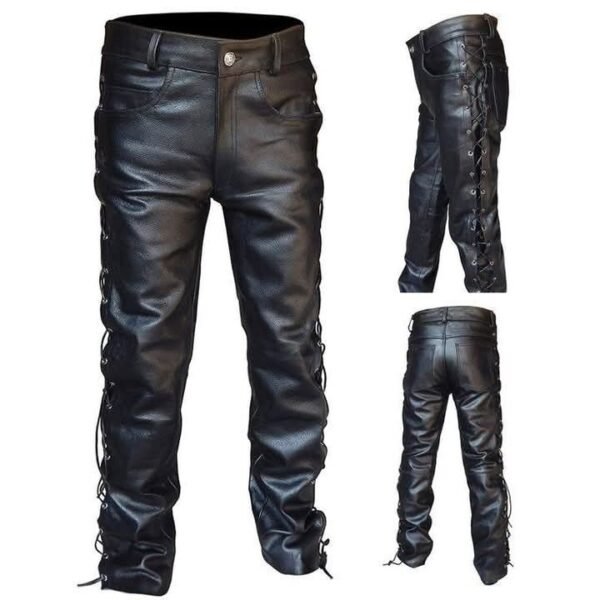 Complete Leather Biker Outfit