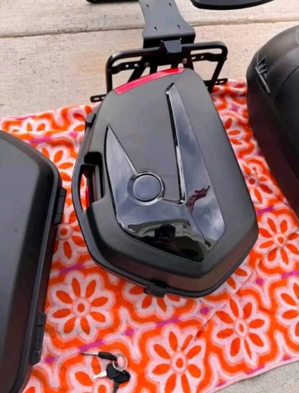 Complete Set Of Saddlebags With All Mounting Hardware