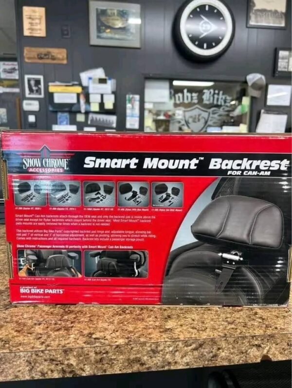 Driver Backrest For CanAm Spyder