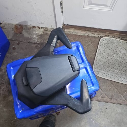 Can-Am Ryker passenger seat with backrest